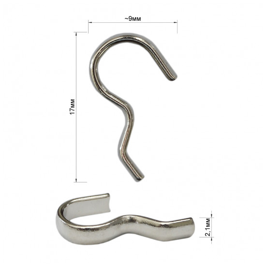 Язычок для пряжки пластик 062ПРП шириной 2 ЯПР062